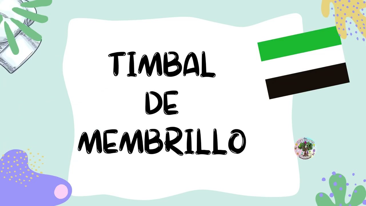 Recetas inclusivas. TIMBAL DE MEMBRILLO. 3, 4 y 5 años Educación Infantil. CRA La Espiga (Zurbarán).
