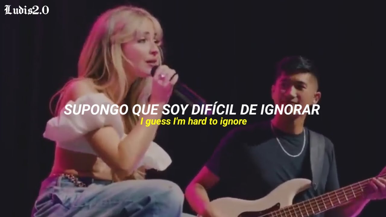 Sabrina Carpenter - Sue Me (sub. español + lyrics) Live