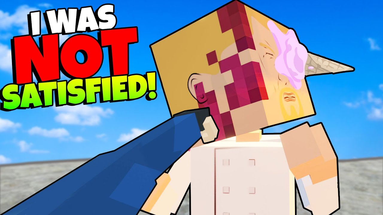 I Was NOT Satisfied With My Ice Cream in Paint The Town Red (PTTR Gameplay)
