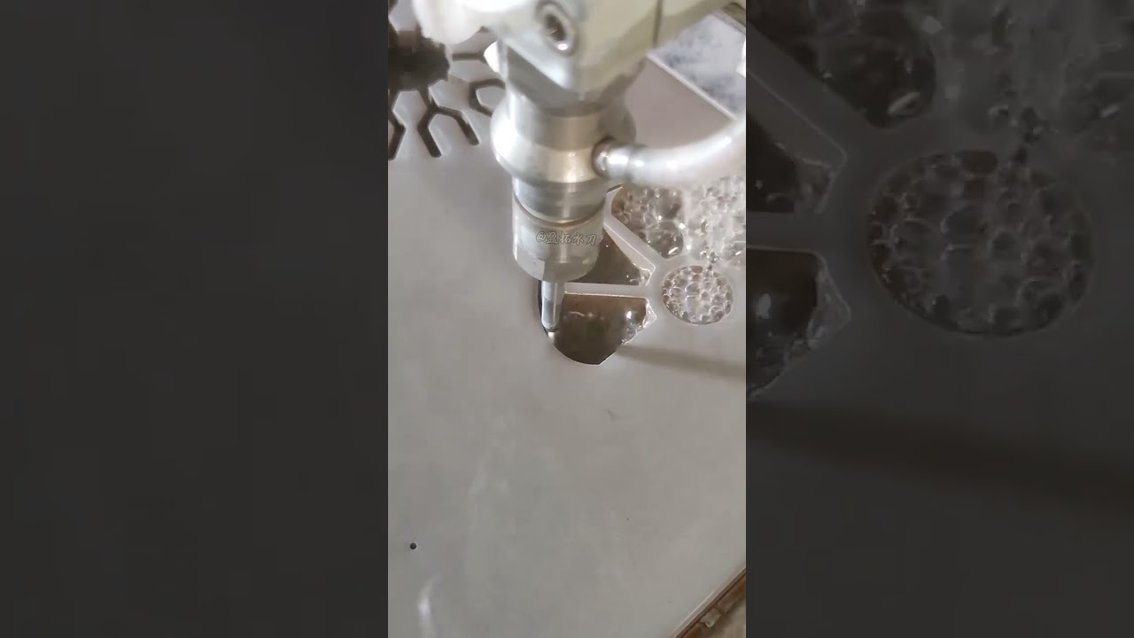Ceramic wire water slide cutting