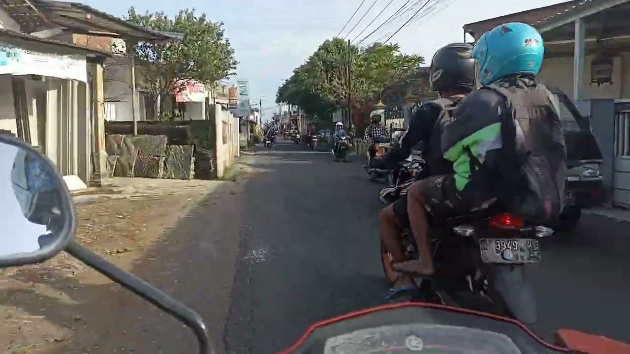 CUACA CERAH, Jalan Pelan Menikmati Jalanan Saptorenggo Pakis Ke DENGKOL, Singosari, Malang