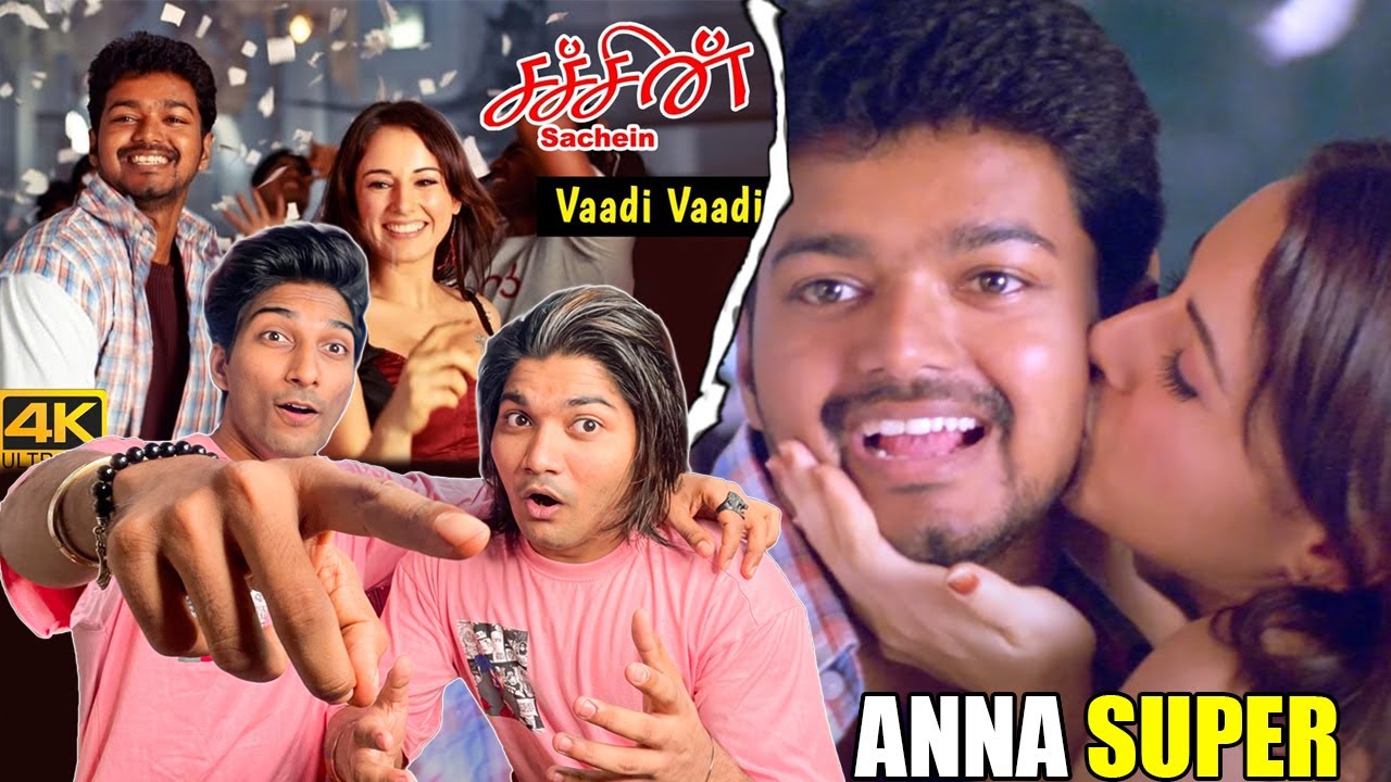 Vaadi Vaadi Full Video Song Reaction | Sachien | Vijay | Genelia | DSP | Kupaa Reaction 2.O