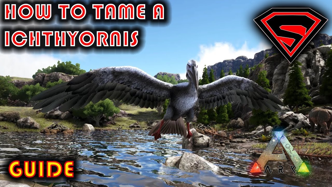 ARK HOW TO TAME A ICHTHYORNIS 2020 - EVERYTHING YOU NEED TO KNOW ABOUT TAMING A ICHTHYORNIS