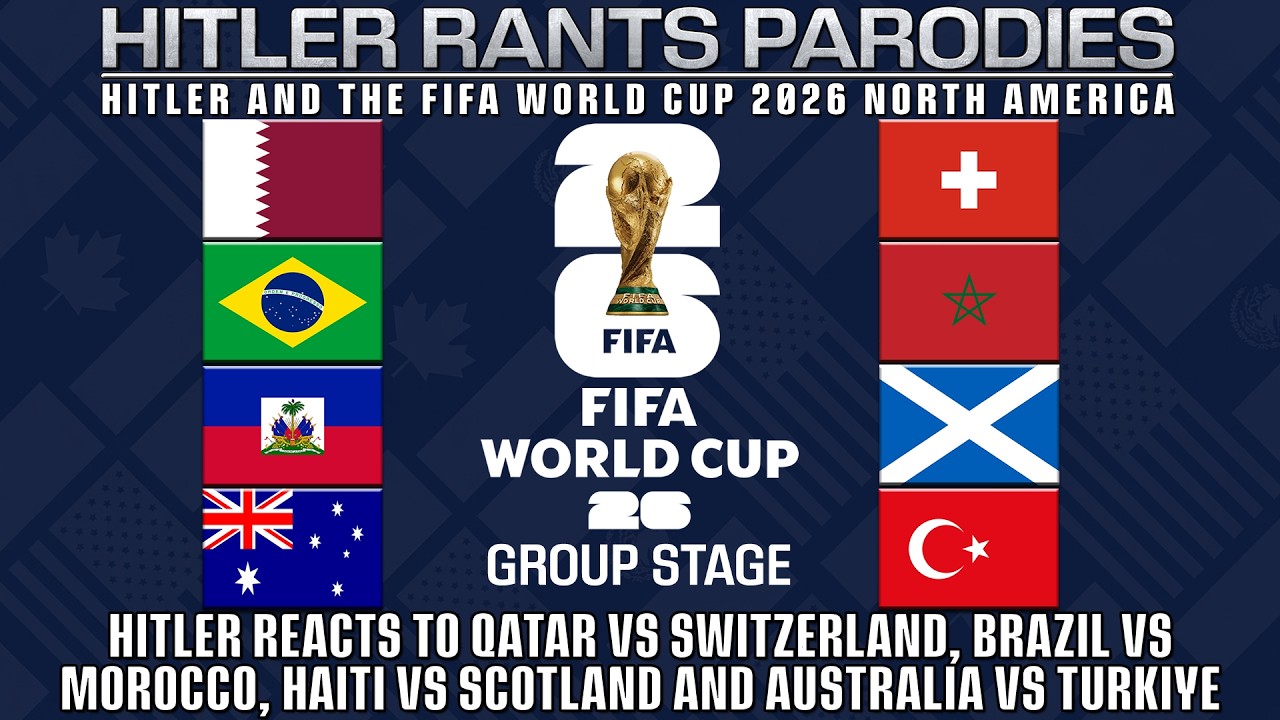 Hitler reacts to Qatar vs Switzerland | Brazil vs Morocco | Haiti vs Scotland | Australia vs T&uuml;rkiye