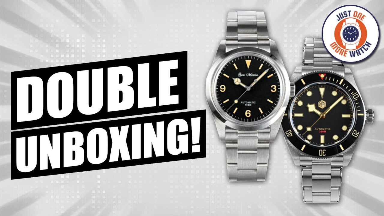 Double Unboxing! Double San Martin!