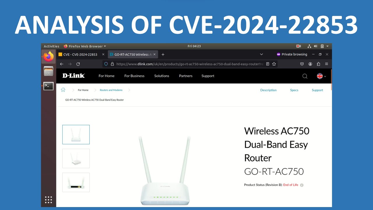 Analysis of CVE-2024-22853 (Hardcoded telnet credentials)