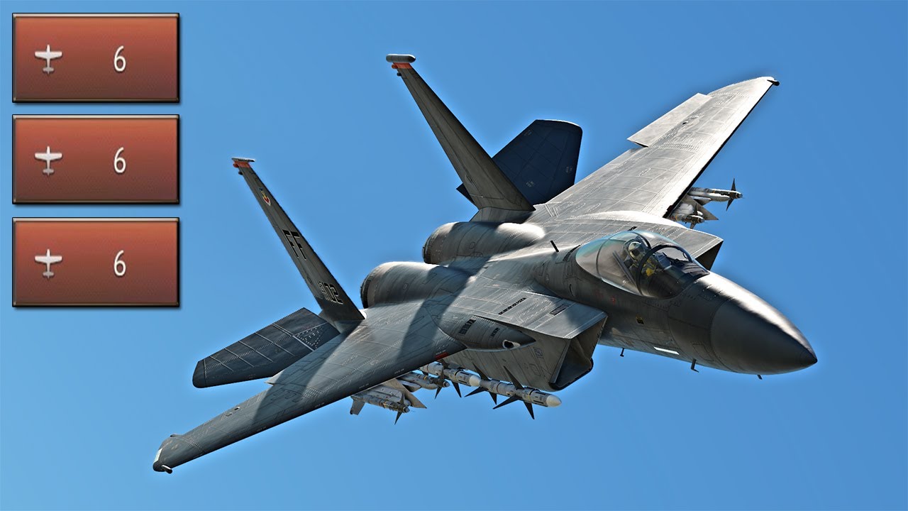 Check Out Those 30° AOA Curves ( ͡° ͜ʖ ͡°) | F-15A 