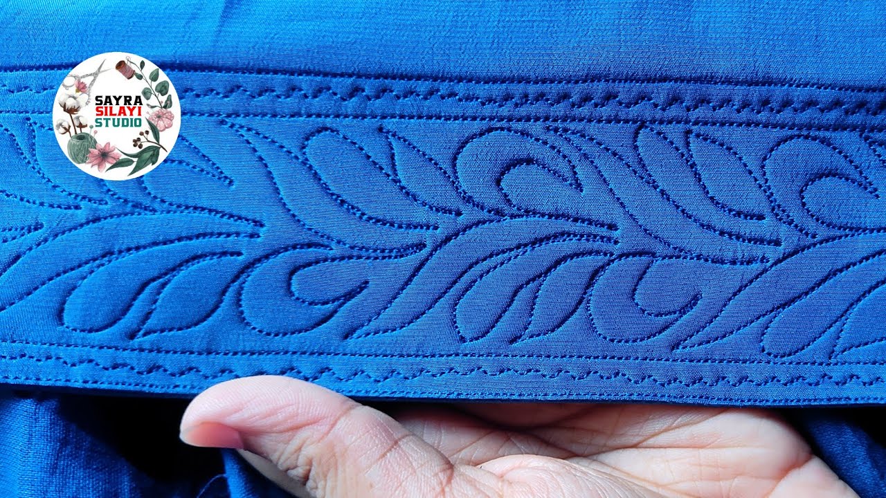 New 🆕 Simple and easy 💙 poncha design || Simple salwar poncha design cutting and stitching