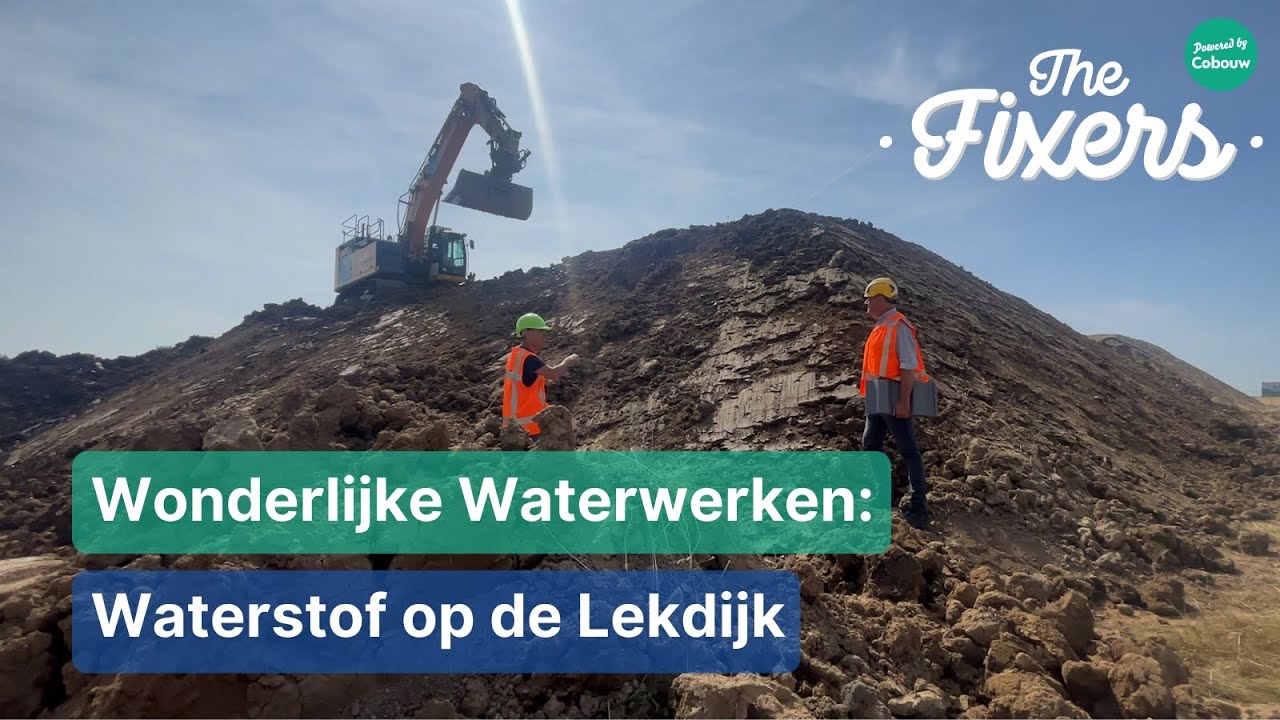 De eerste waterstofmachine van Nederland | #2 Wonderlijke Waterwerken | The Fixers