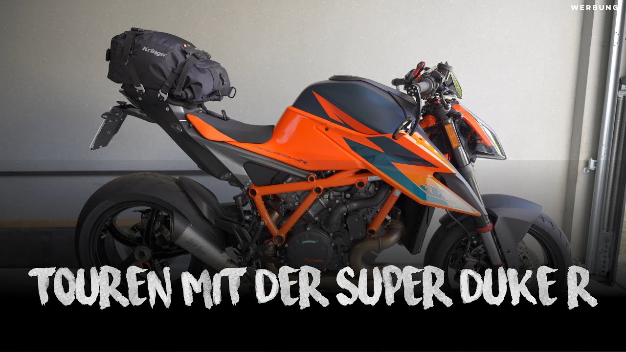 Für Motorradtouren geeignet? Kriega US-30 - KTM Super Duke R 2021 [4K]