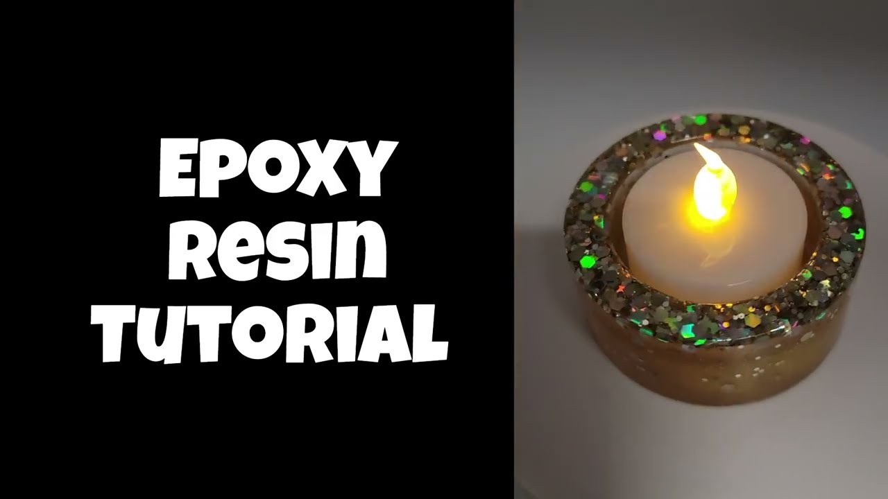 Easy Resin Votive for Beginners ✨ Safe LED Candle Holder DIY