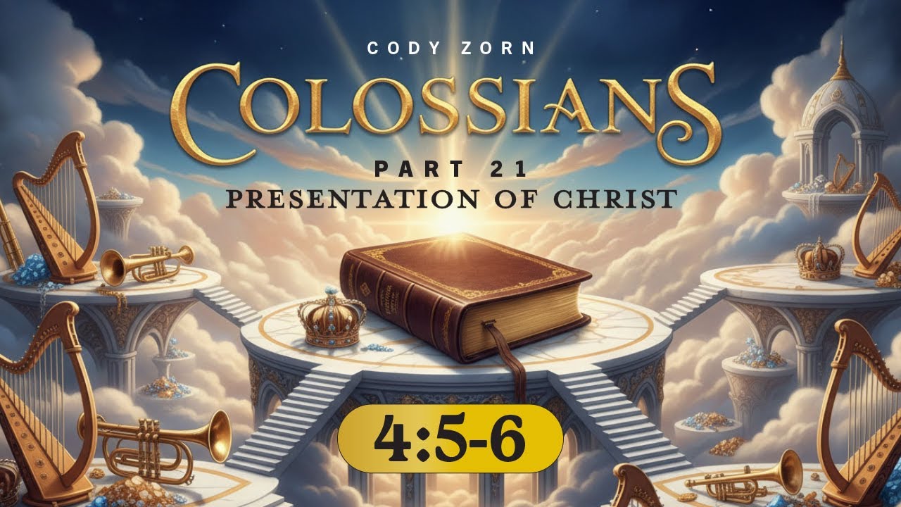 CODY ZORN - COLOSSIANS part 21 - PRESENTATION OF CHRIST
