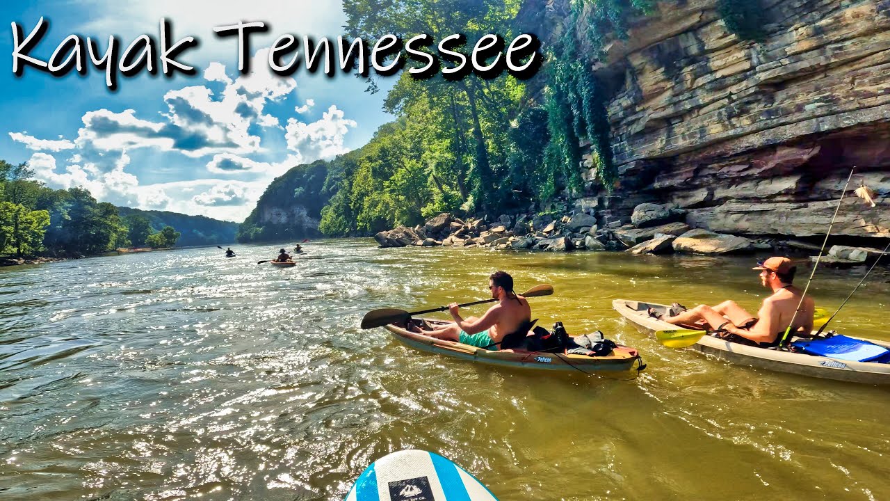 Kayaking & Camping Adventure! | Rock Island's Twin Falls Paddle In Waterfall / Chattanooga