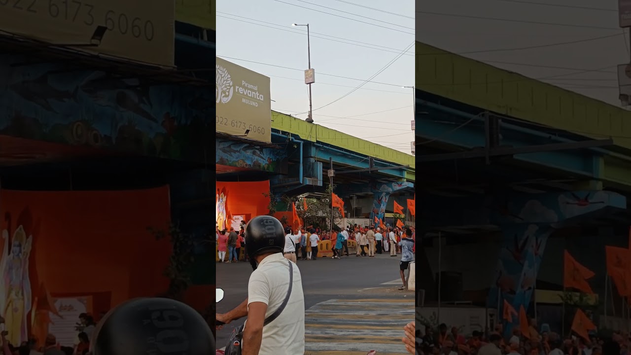 Shree Ram Rally at Bhandup Pumping