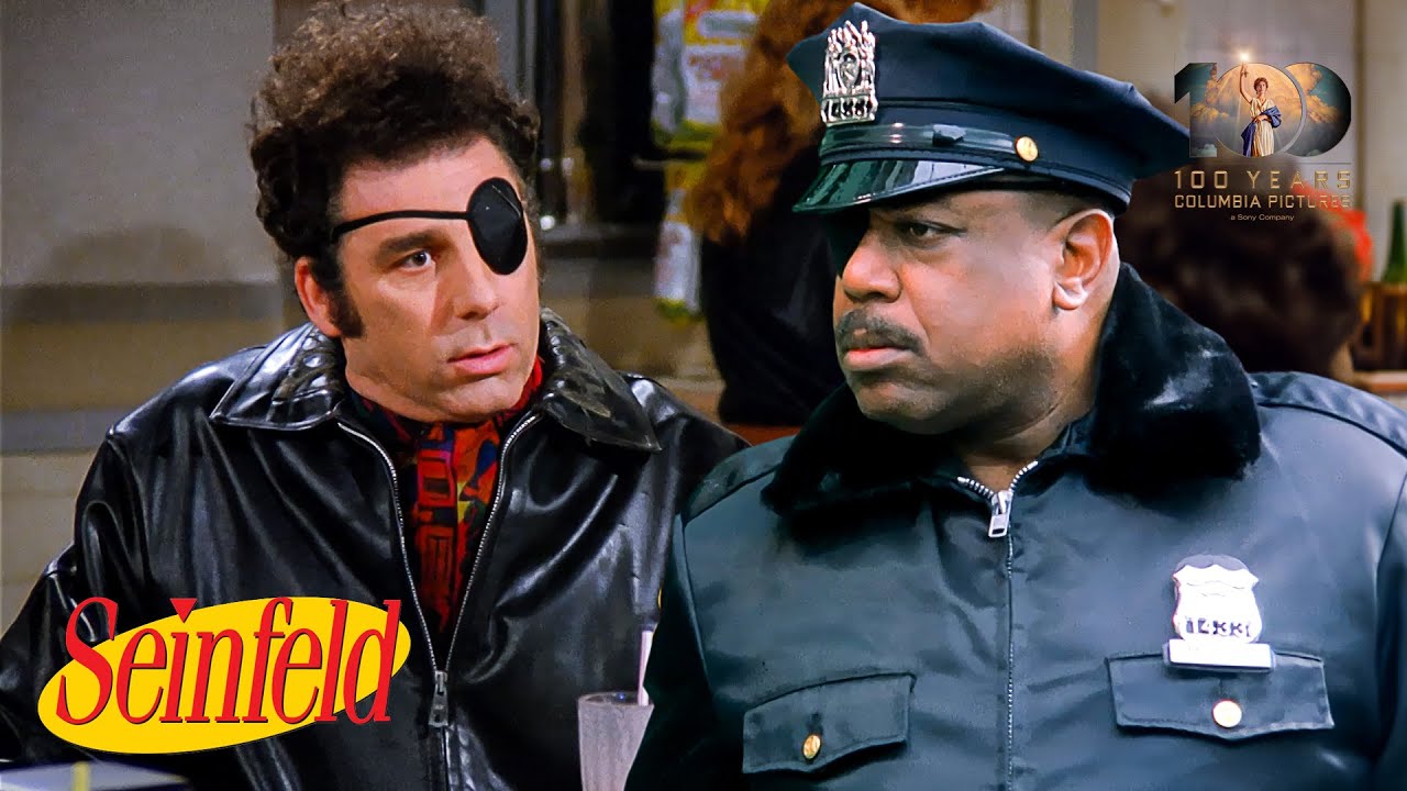 Kramer copies a cop's look | Seinfeld (1989)