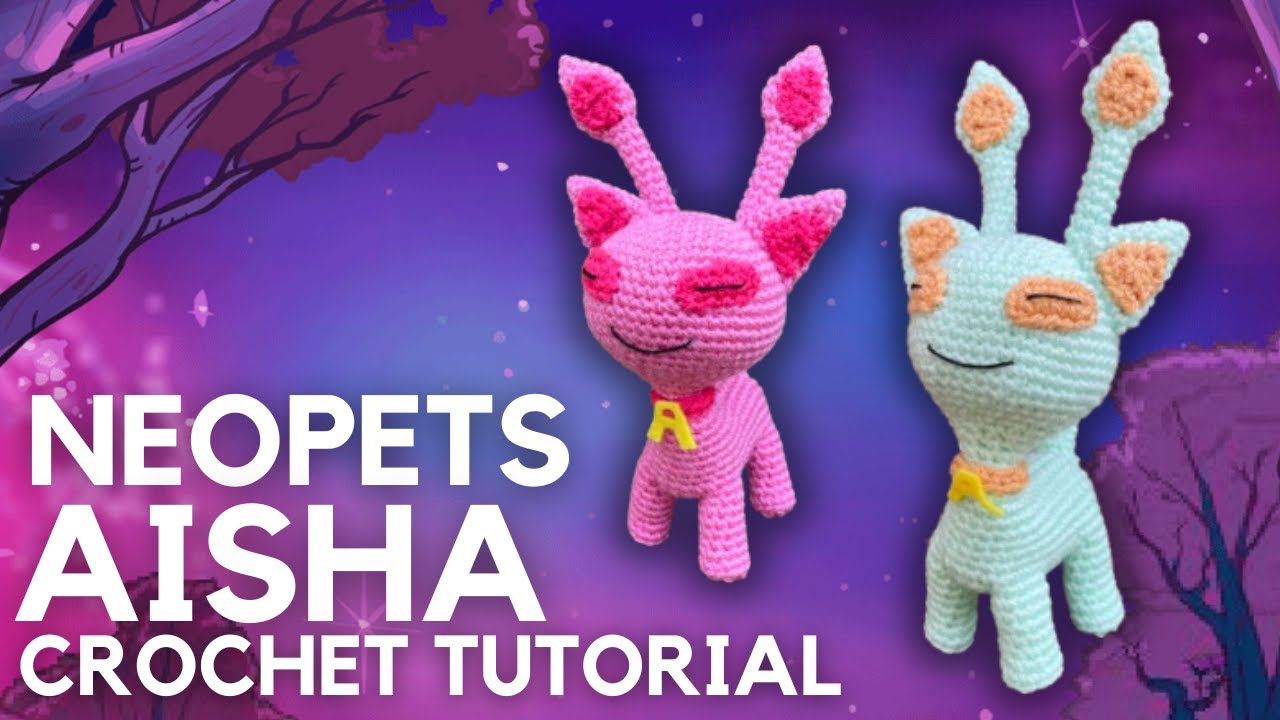 NEOPETS AISHA | FREE AMIGURUMI PATTERN