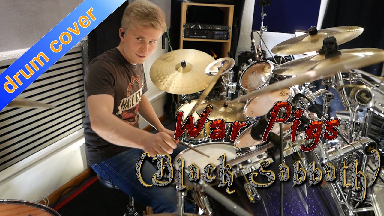 War Pigs (Black Sabbath) - drum cover by Elias