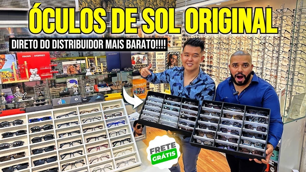 25 DE MARÇO | ÓCULOS DE SOL E ARMAÇÕES BARATO DESCUBRA, ATACADO E VAREJO TOP ÓTICA 25 DE MARÇO SP