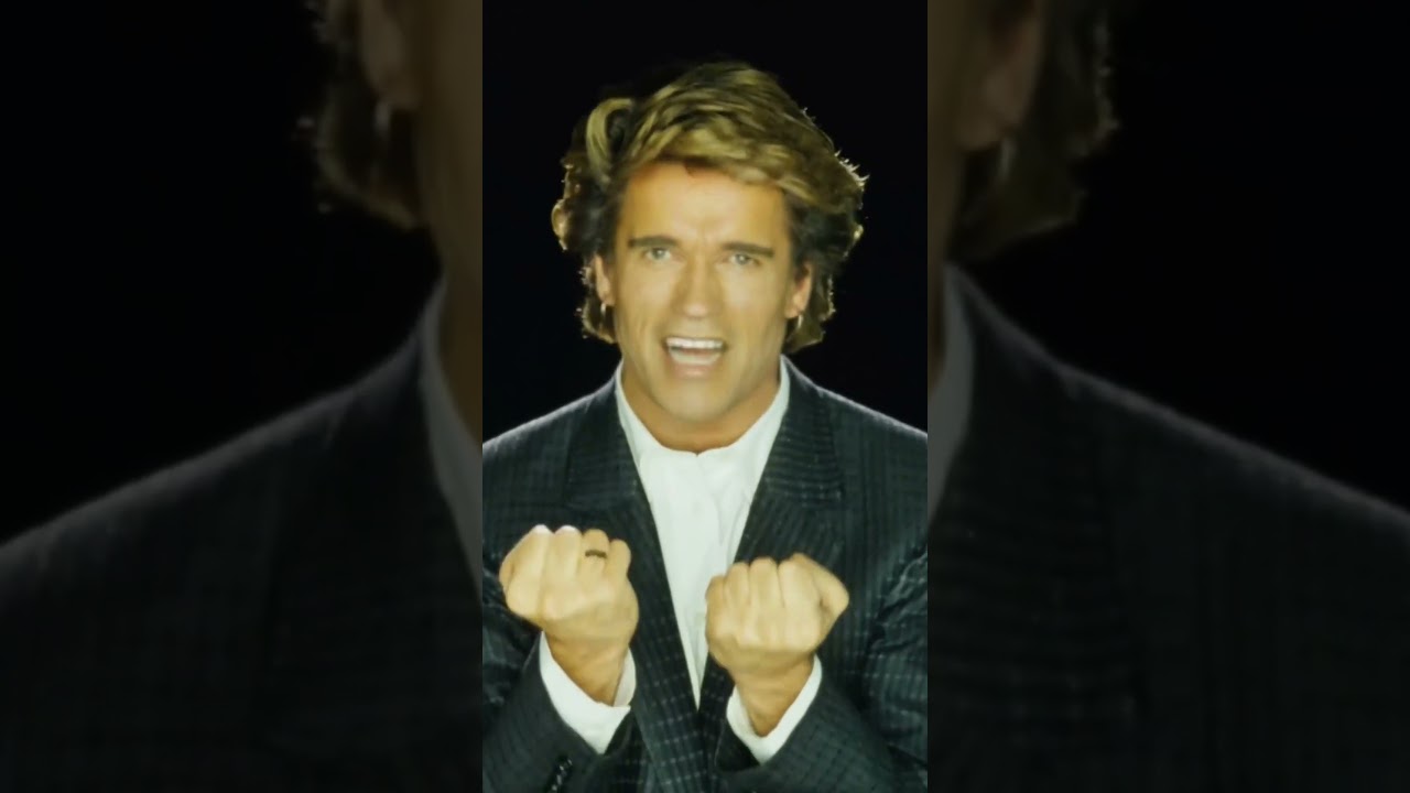 Arnold Schwarzenegger sings Careless Whisper #funny #shorts