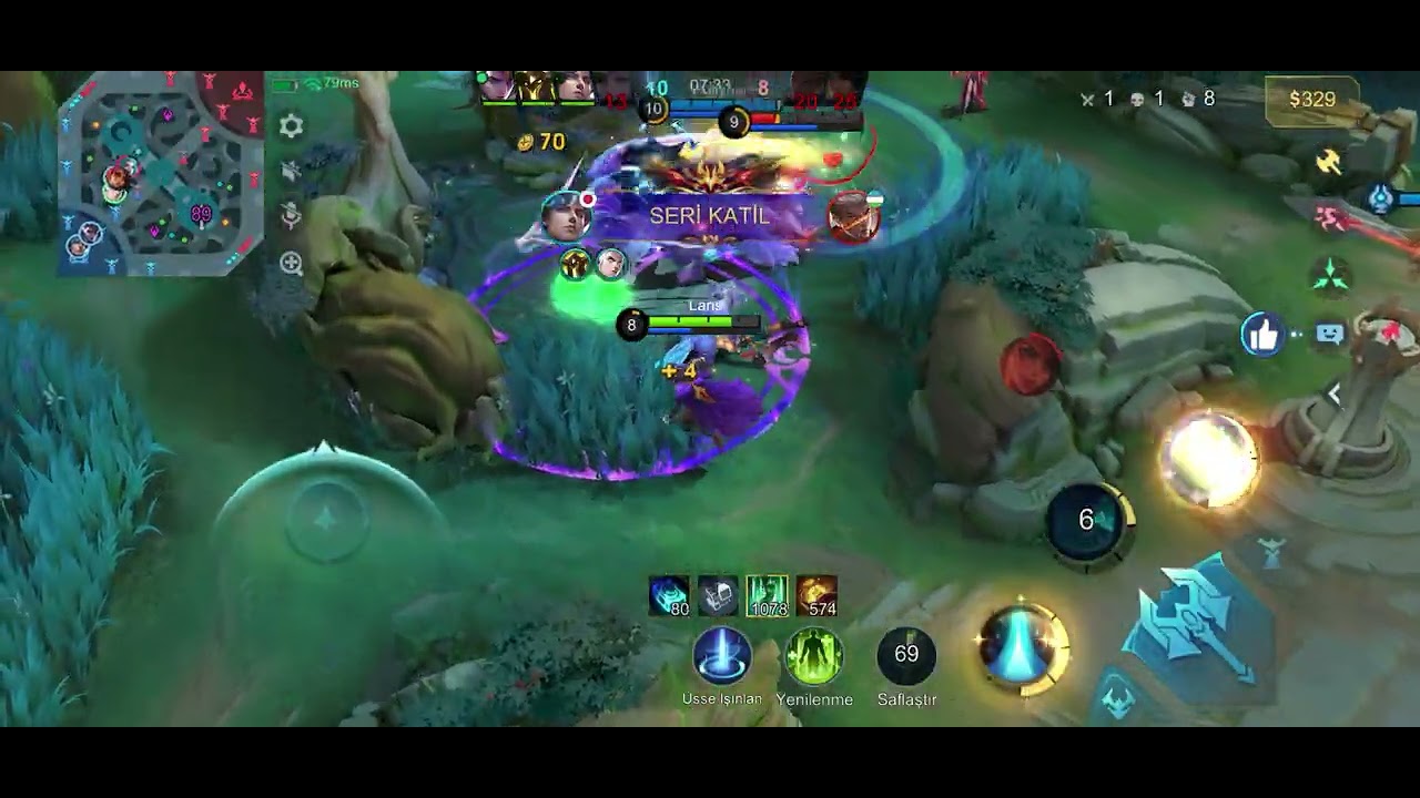 ESTES SOLO RANK 20 ASSİST GAMEPLAY Mobile Legends