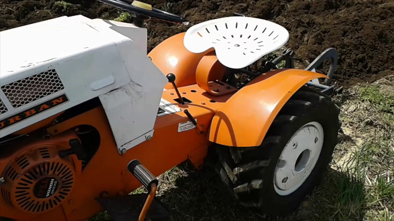 PLOWING WITH THE 68 SEARS SUBURBAN AND NEW COMPOST BIN