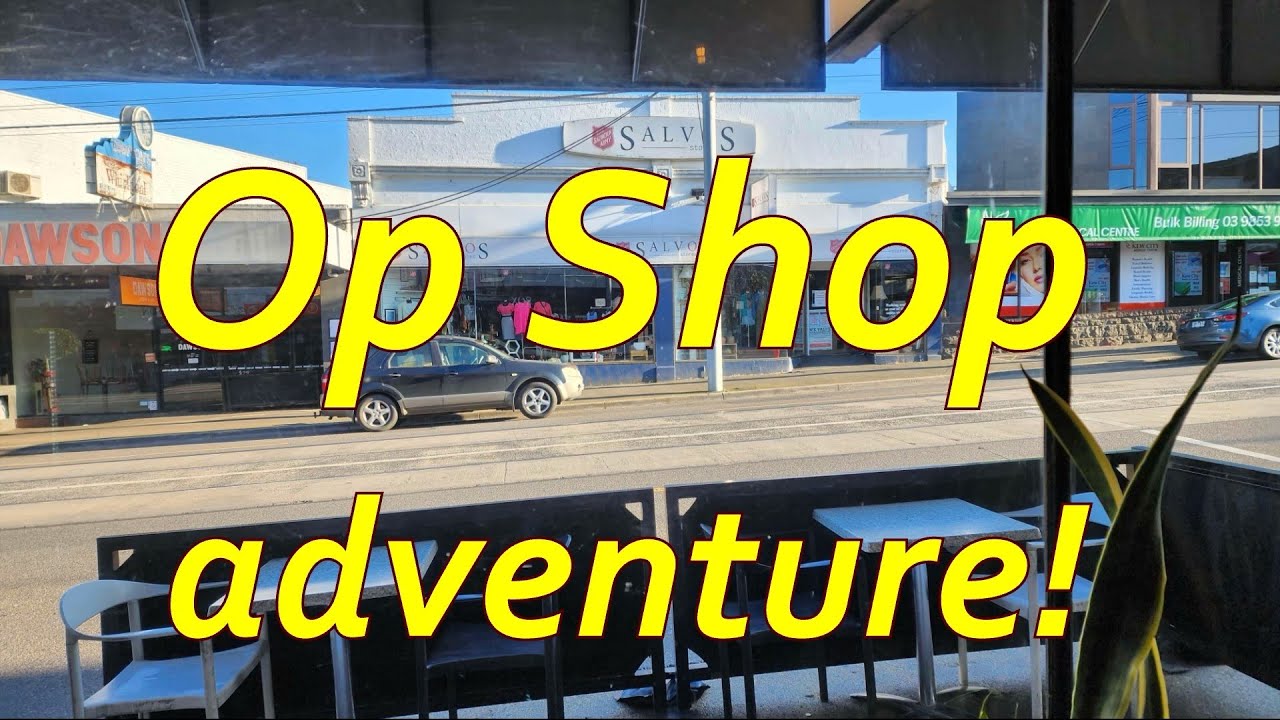 Some Thrift Store Op Shop Treasure Hunting while filling in a few hours in Melbourne!