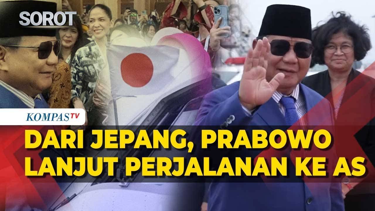 Dari Jepang, Presiden Prabowo Lanjut Berangkat ke AS Hadiri Sidang Umum PBB