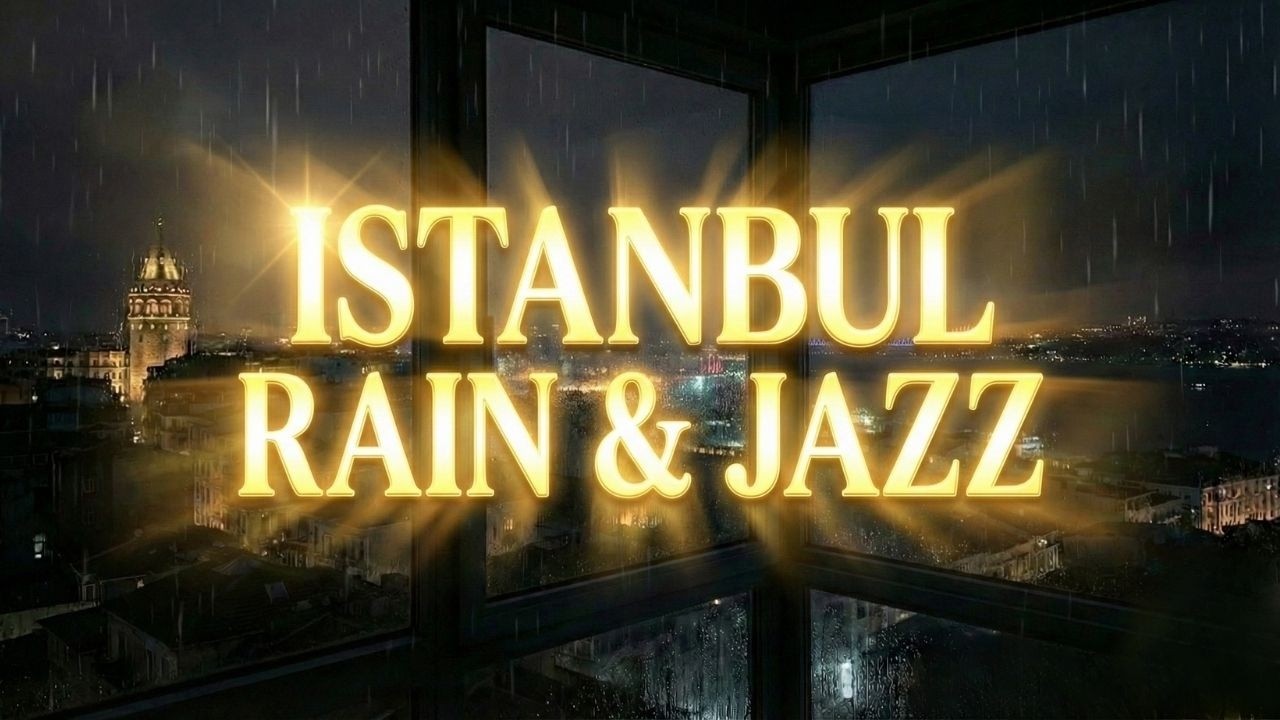 Istanbul Jazz Music: Rainy Night Smooth Jazz & Rain Sounds for Sleep & Study (Instrumental)