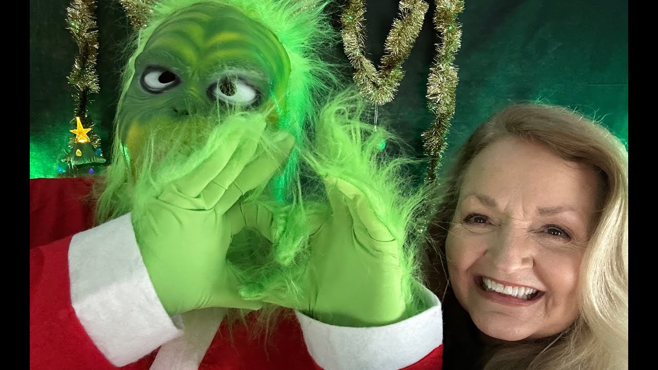 ASMR The Grinch Gets A Facial And A Hair Cut POV ( You Are The Grinch) RolePlay