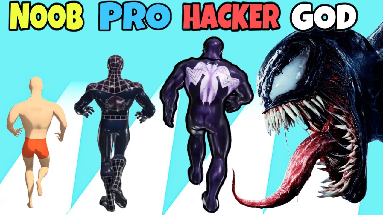 NOOB vs PRO vs HACKER vs GOD in Mashup Hero (New Superhero)