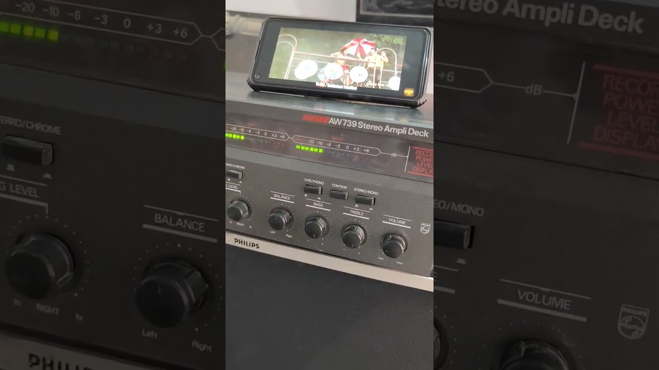 Philips deck #audio #philips #stereo #cassette #shorts #video