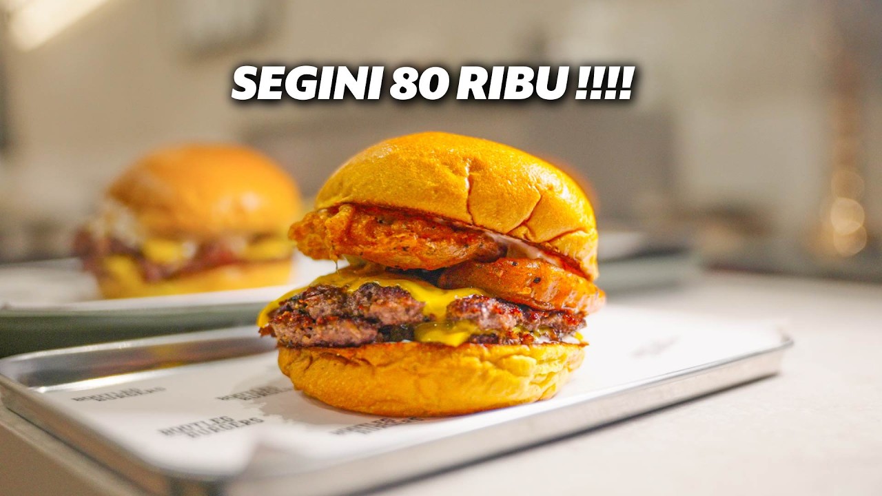 GILA! BURGER SEGINI 80 RIBU-AN!! EMANG SEENAK APAA?