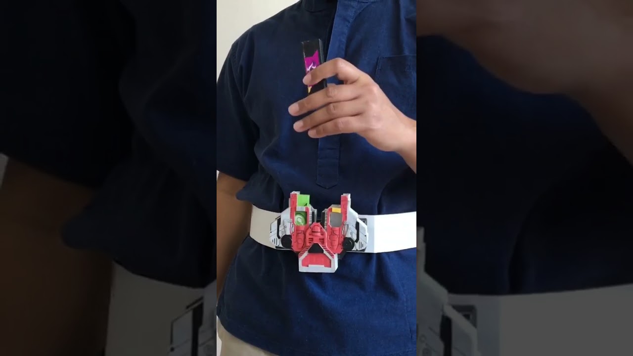 DX Double Driver Cardboard Cyclone Joker Kamen Rider Double W Henshin #kamenriderw #kamenrider