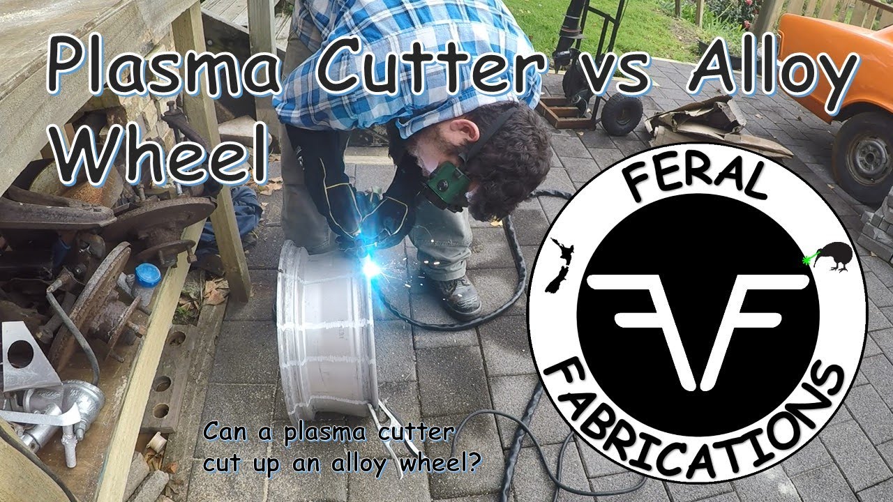 Can you cut up an Alloy wheel with a plasma cutter?