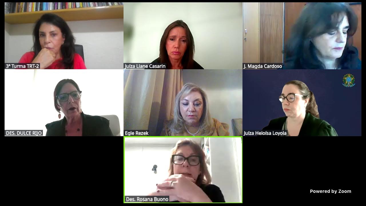 3ª Turma TRT-2's Reunião Zoom