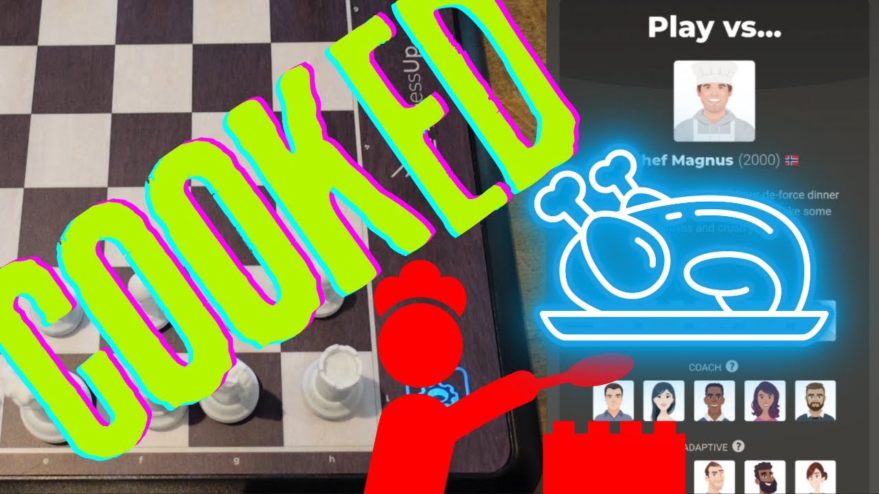 👨‍🍳Chef Magnus got COOKED to tasty perfection! A ChessUP battle YOU MUST SEE!!