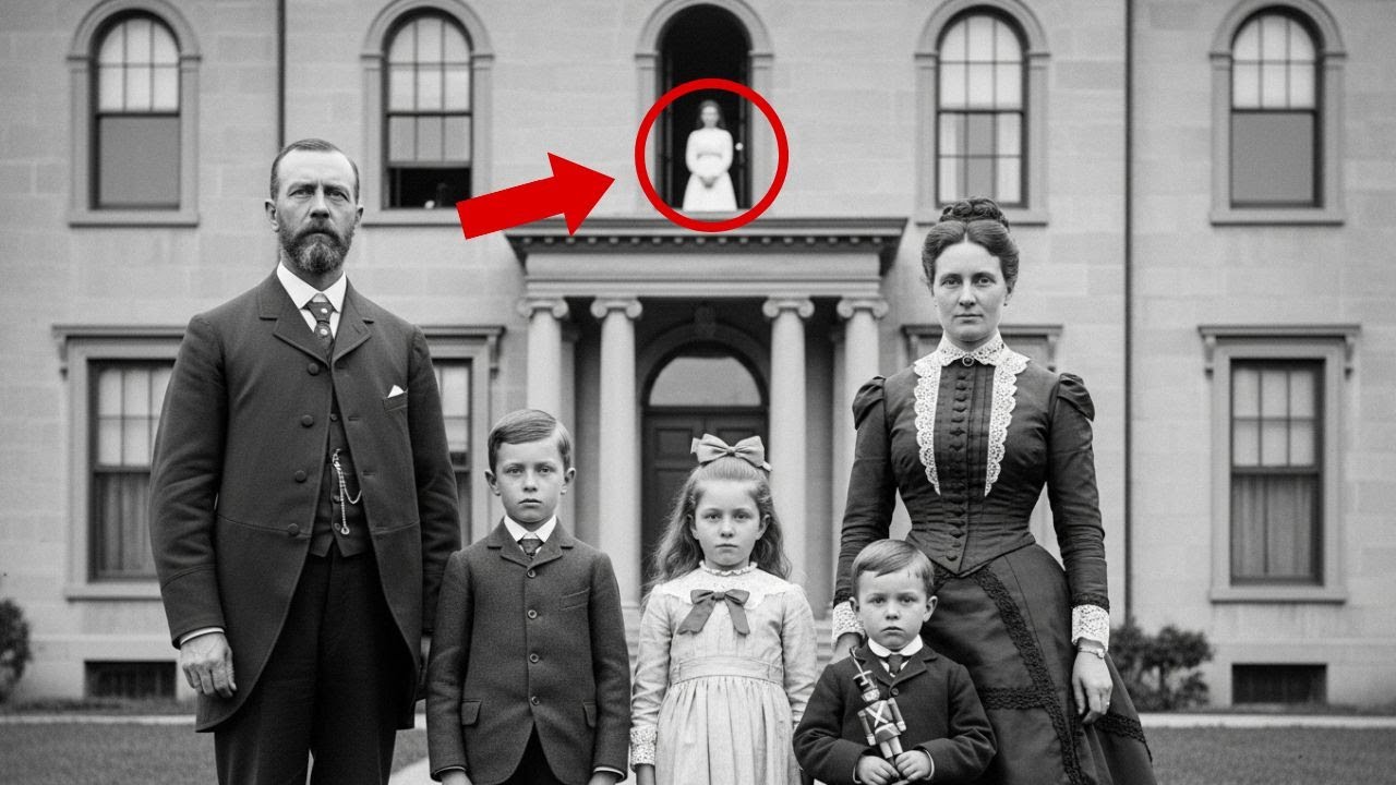 A Family in 1897 Smiles for the Camera — But What's in the Window Is Unnatural