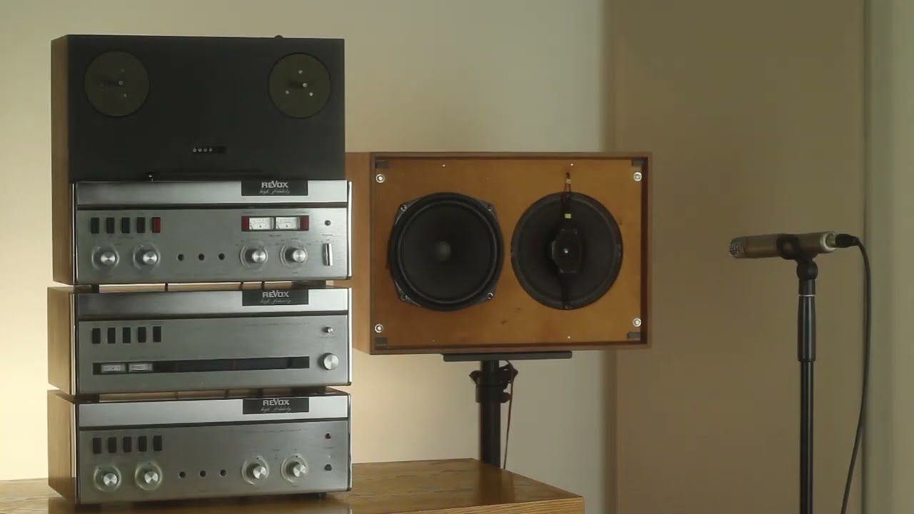 ReVox A77, A76 and A50 Demonstration video