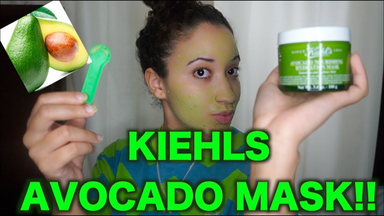 🥑 Kiehls Avocado Face Mask First Impression ! 🥑