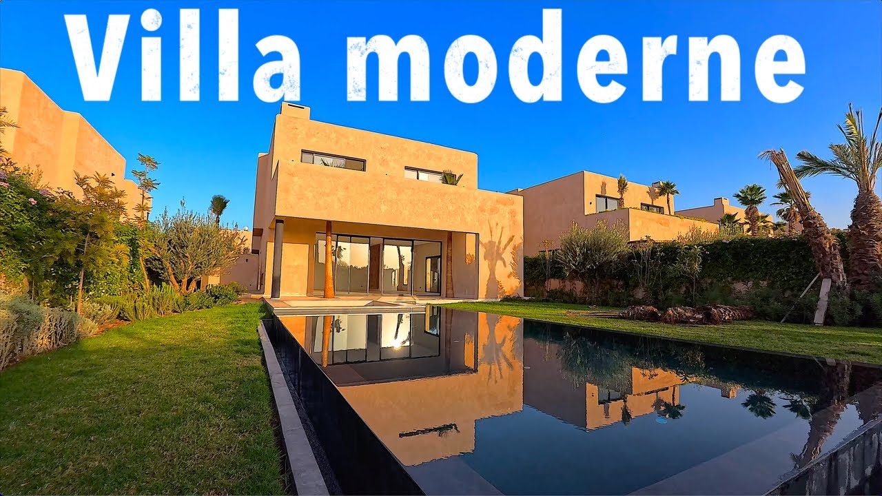 Très belle villa moderne sécurisé à vendre à Marrakech de 960 m²