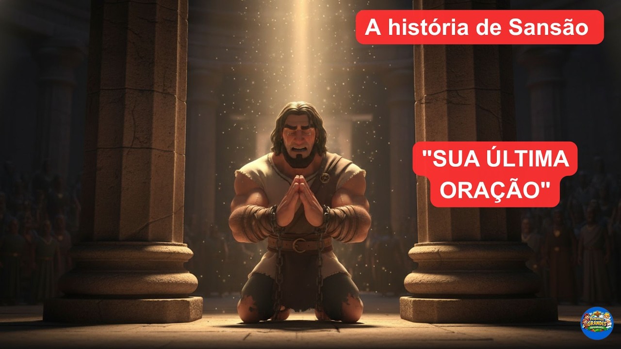A ÚLTIMA ORAÇÃO DE SANSÃO, A ORAÇÃO QUE MUDOU TUDO.
