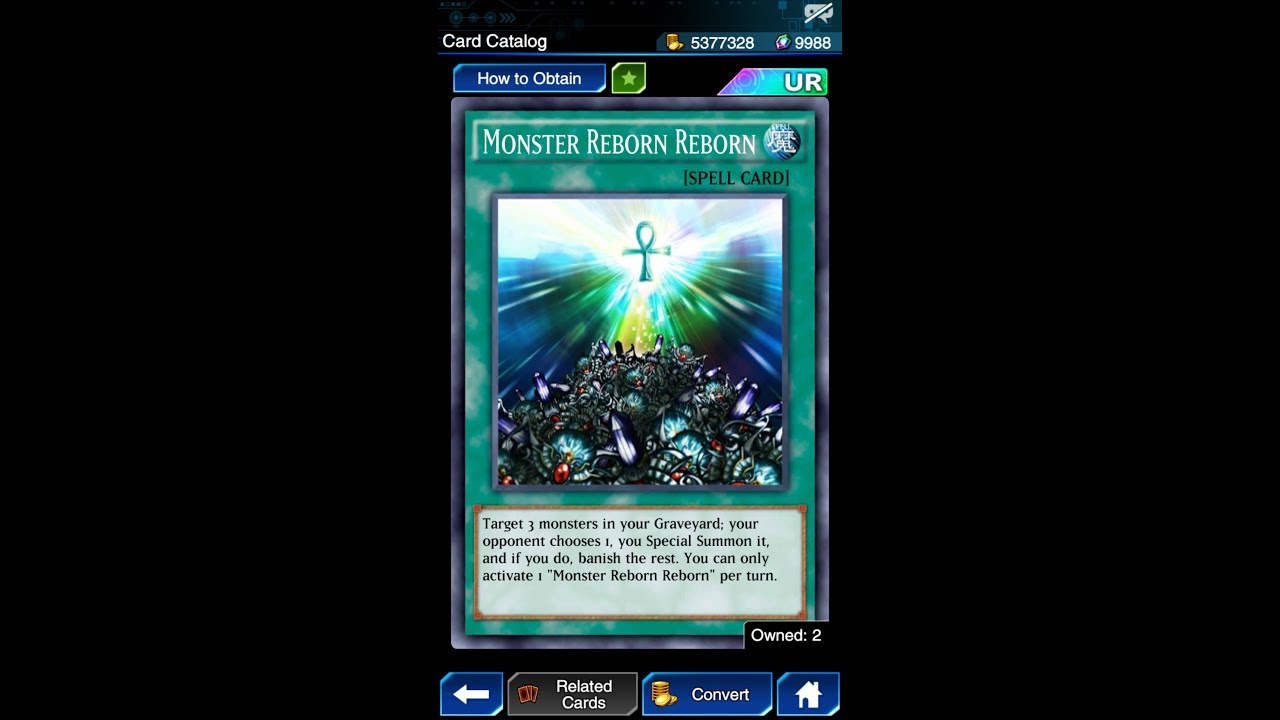 Yugioh Duel Links - How to build Monster Reborn Reborn deck?