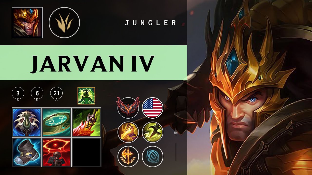 Jarvan IV Jungle vs Cho'Gath - NA Grandmaster Patch 26.02