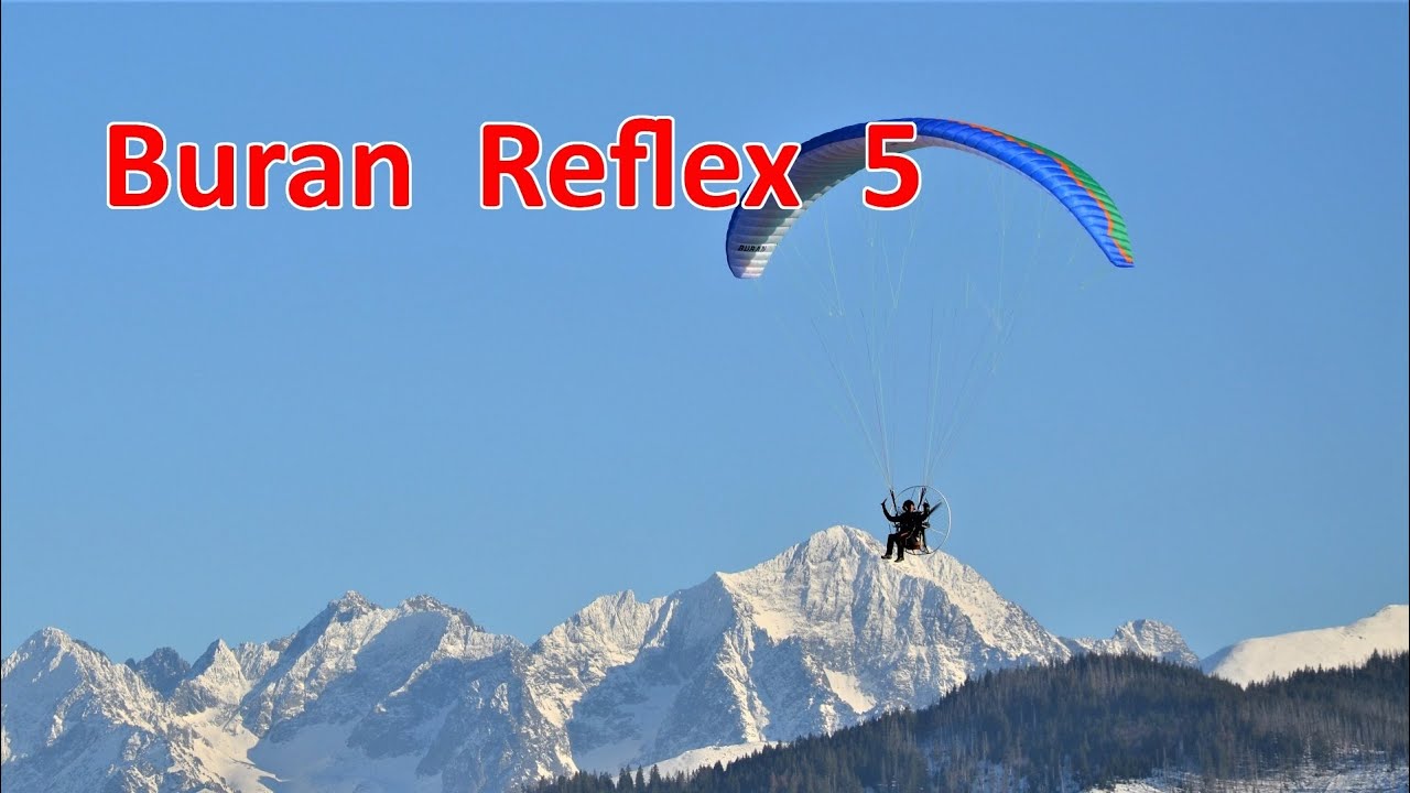 Buran Reflex 5 - start z nóg (ppg)