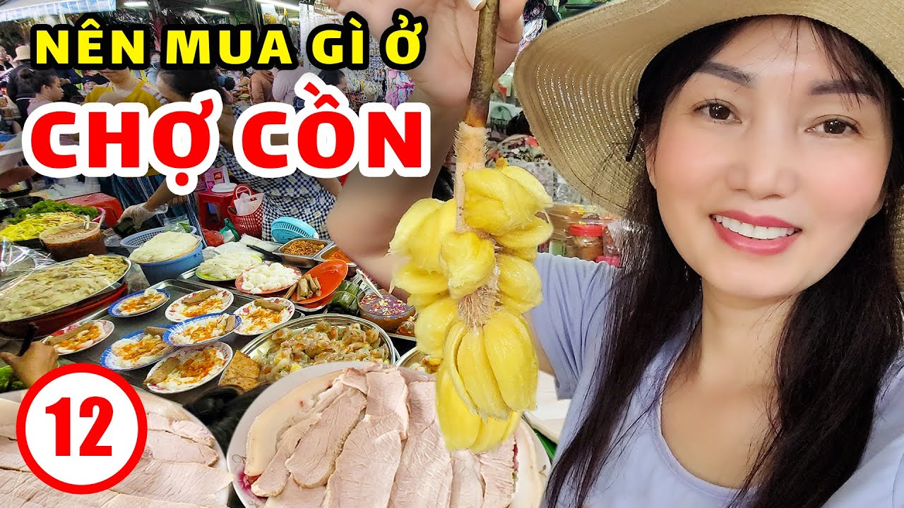Khám Phá Chợ Cồn Đà Nẵng - Được Gia Đình Đãi Tiệc Ốc Thật Lớn  - Thưởng Thức Đặc Sản | VN #12