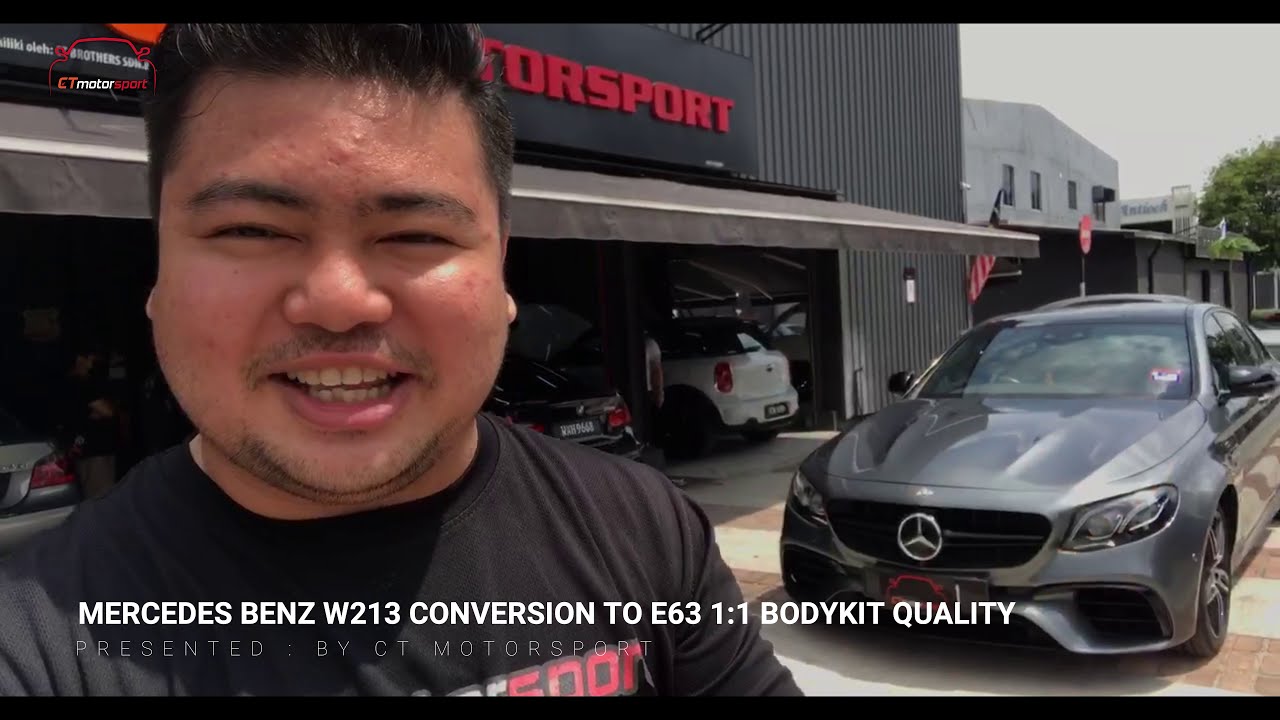 Mercedes Benz W213 Conversion to E63s AMG Bodykit Original 1:1 !!!