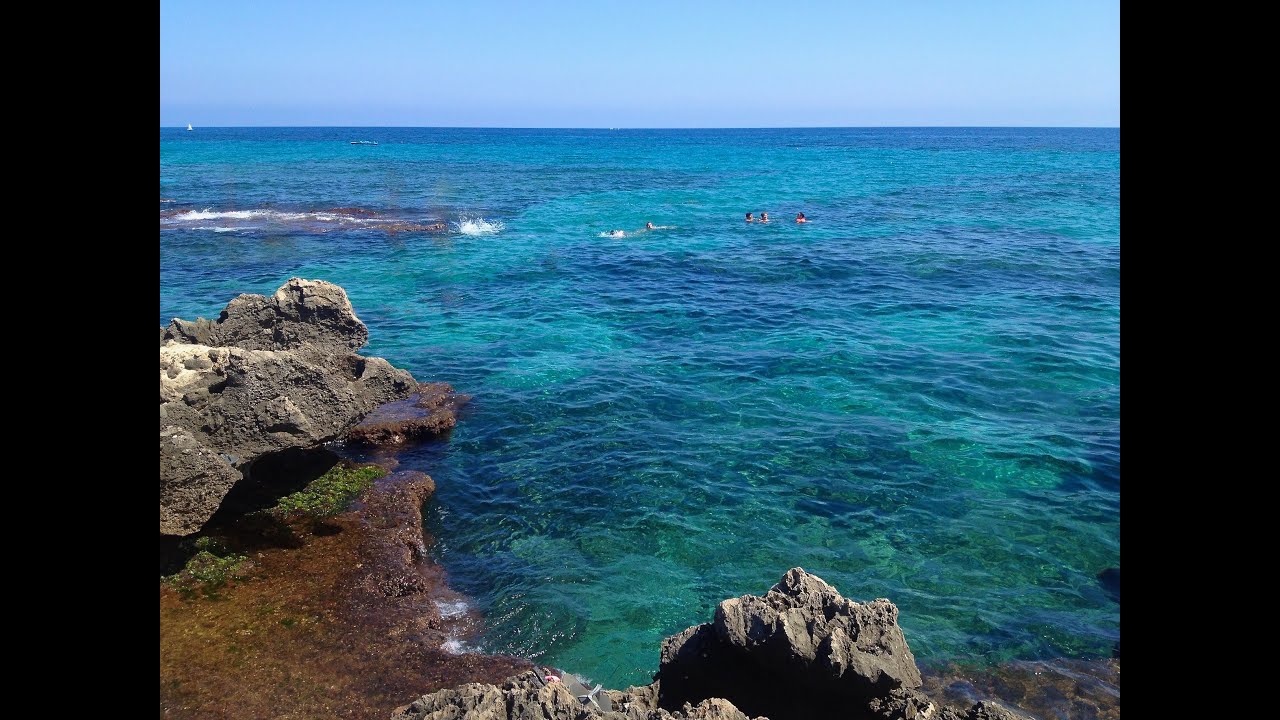 lo splendido mare dell'Addaura 4K - Palermo - Sicilia