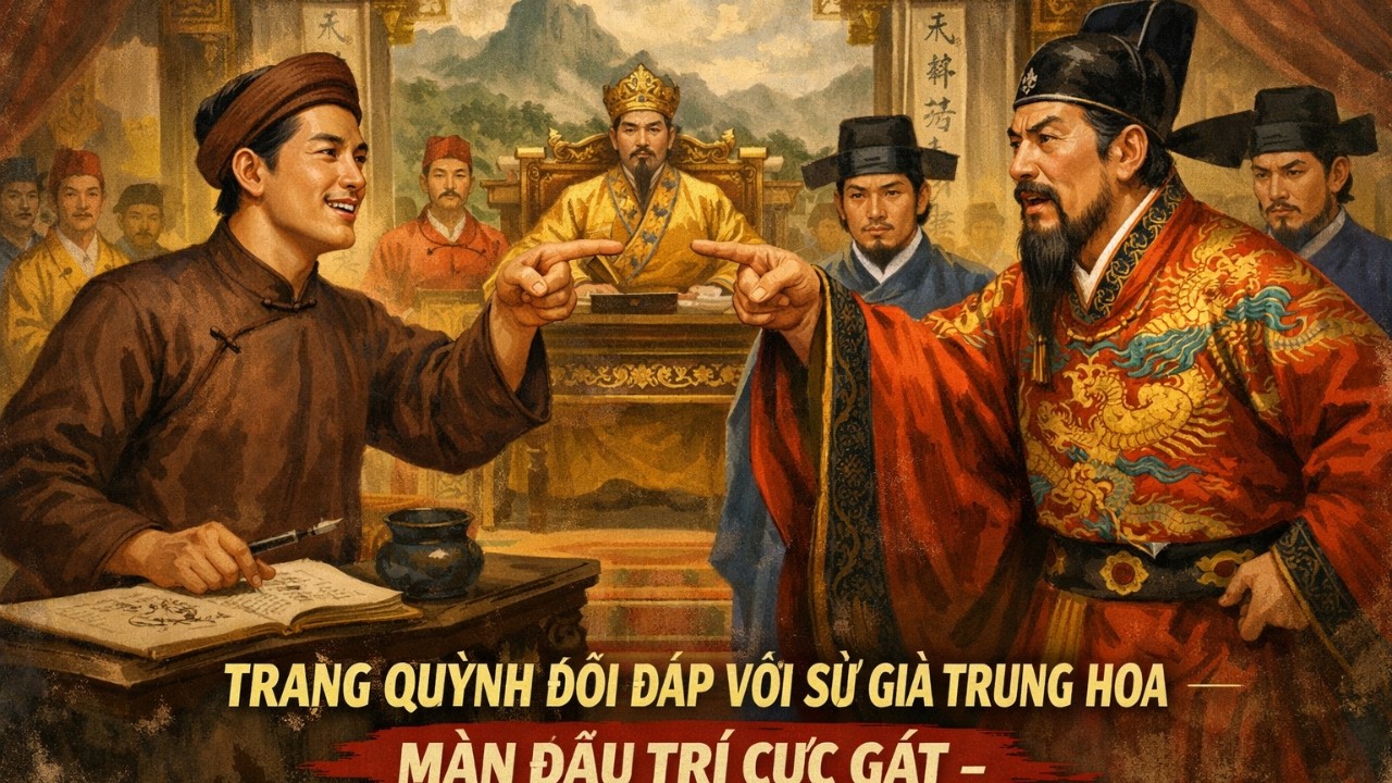 Trạng Quỳnh Đối Đáp Với Sứ Giả Trung Hoa – Màn Đấu Trí Cực Gắt