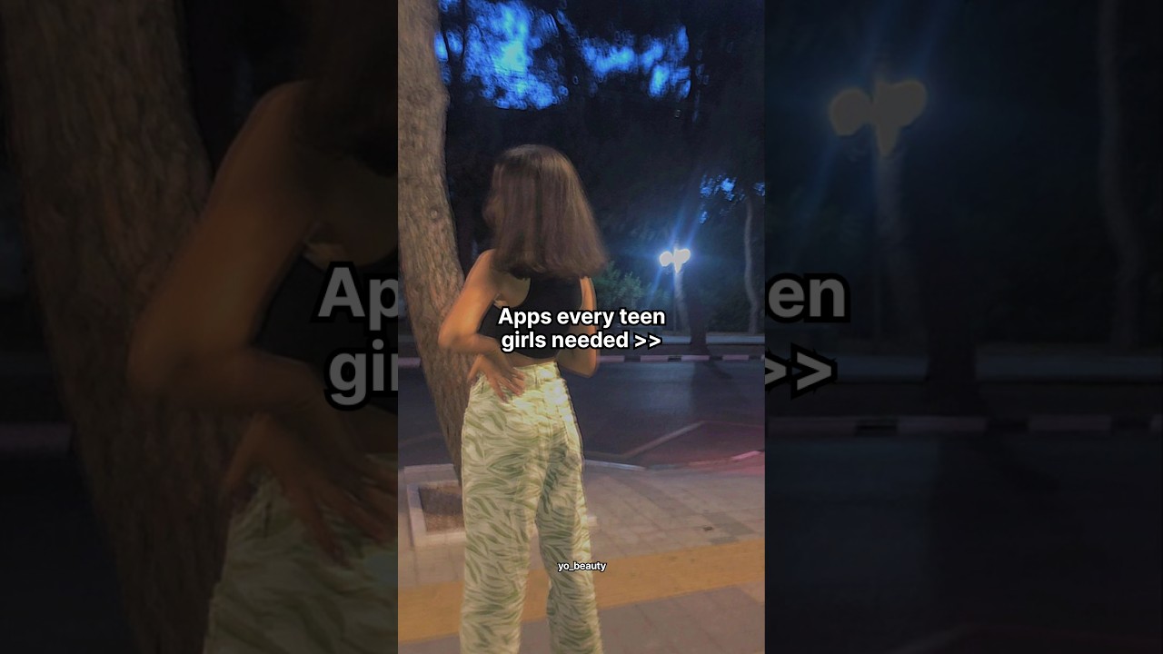 Apps every teen girls needed #glowup #aesthetic #teens #glowuptips