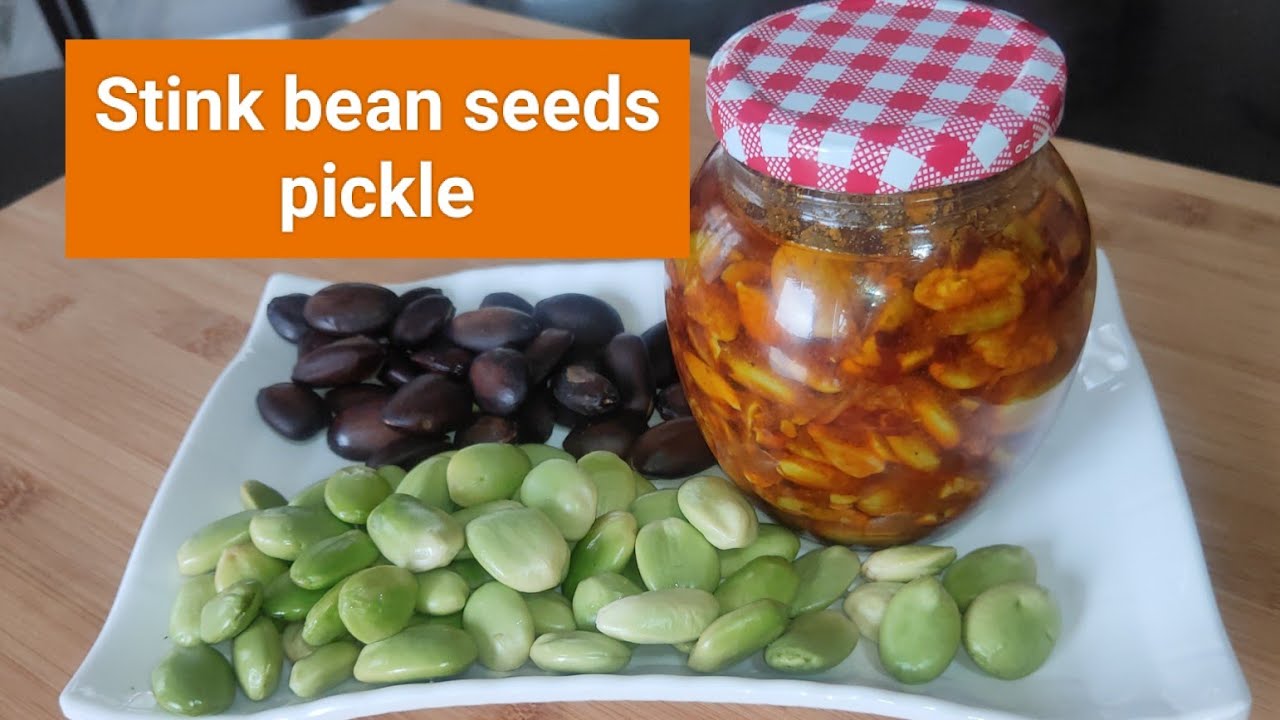 Zawngtah Mu Pickle/Stink Bean Seeds Pickle Recipe/Yongchak Seeds Pickle/Mizo Eisiam